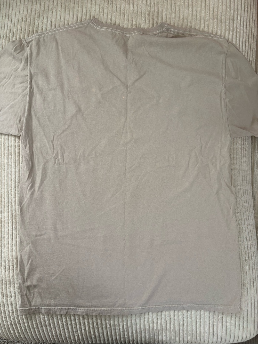 Def Leppard 'Love Bites' Graphic Band Tee - Light Taupe Size M/L - Picture 5 of 5